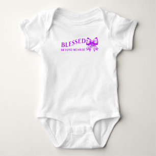 "Blessed Beyone Measure" Baby Bodysuit