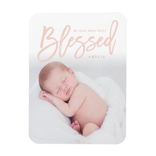 BLESSED-BLUSH MAGNET (Vertical)