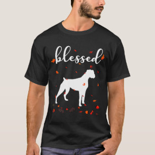Blessed Boxer Thanksgiving Men Women T-Shirt
