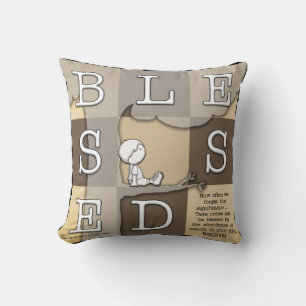 Blessed By Abundance of Beauty Throw Pillow