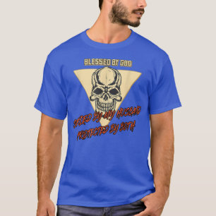 Blessed By God Spoiled By Husband Funny Saying Nov T-Shirt