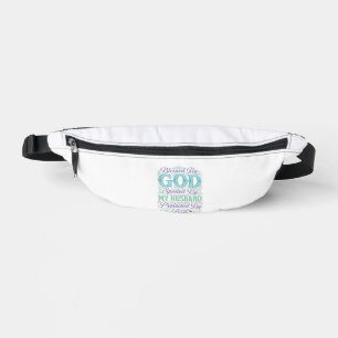 Blessed By God Spoiled By My Husband Shirt Design_ Fanny Pack