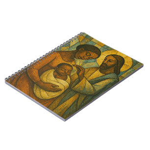 Blessed By Jesus African-American Notebook