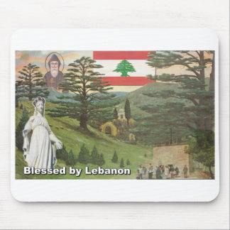 Blessed by Lebanon Mouse Pad