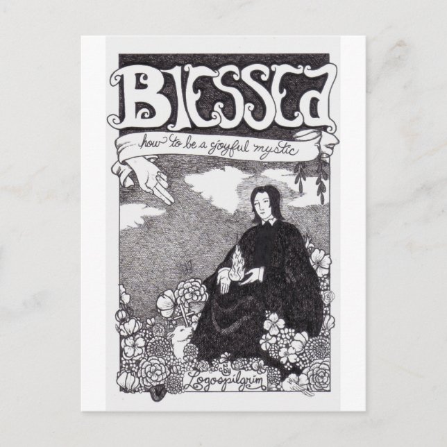 Blessed by Logospilgrim Postcard (Front)