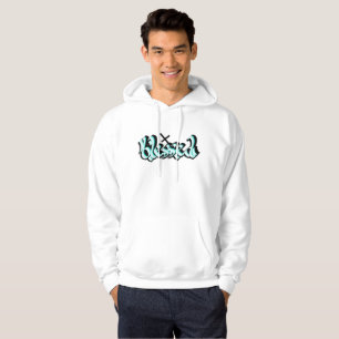 Blessed Calligraphy Street Art Urban Hoodie
