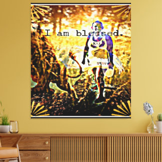Blessed Candy Canvas Print