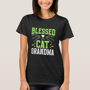 Blessed Cat Grandma T-Shirt