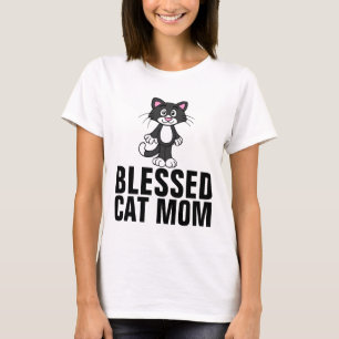 BLESSED CAT MOM T-Shirt