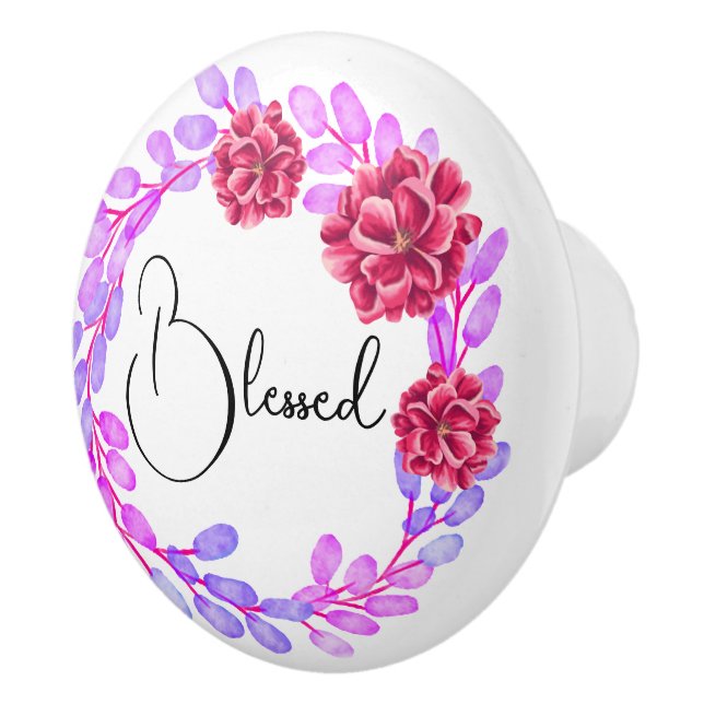 Blessed Ceramic Knob (Right)