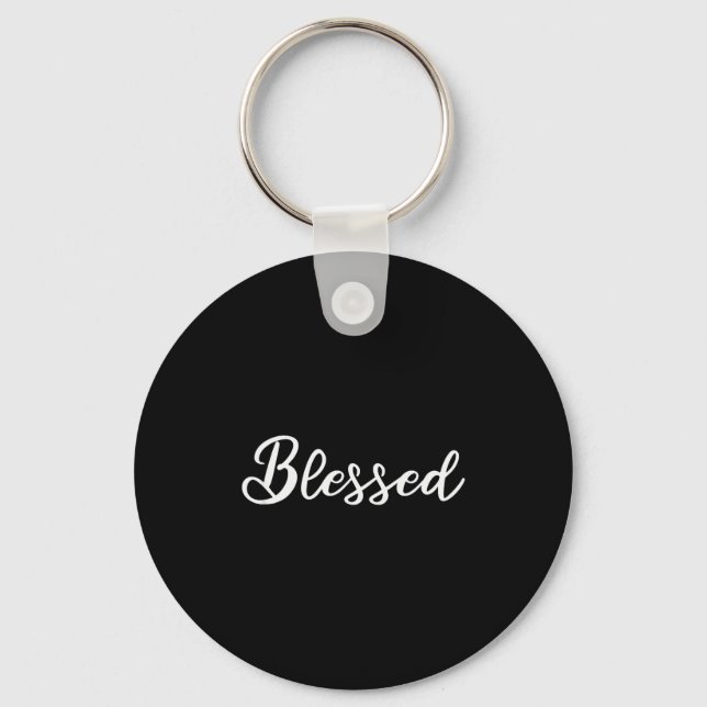Blessed Christian  Keychain (Front)