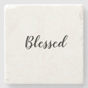 Blessed coaster