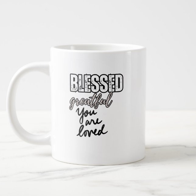 Blessed ⛪︎ coffee specialty mug (Left)