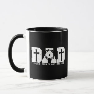 Blessed Dad Daddy Cross Christian Religious Father Mug