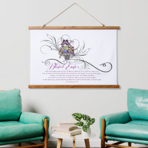 Blessed Easter Hanging Tapestry