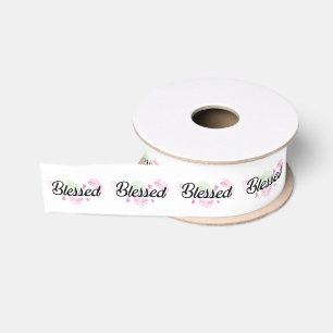 Blessed Faith Tropical Summer Grosgrain Ribbon
