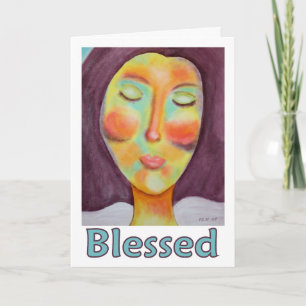 "Blessed" Fine Art Holiday Greeting Card