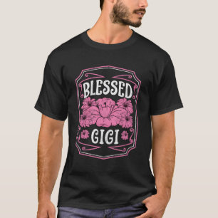 Blessed Gigi Floral Mothers Day T-Shirt