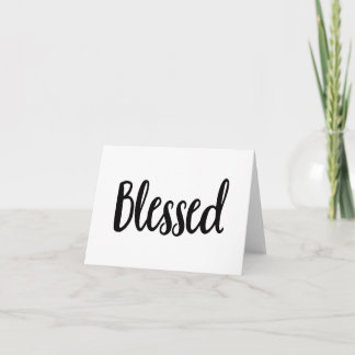 Blessed Gospel Graphics Aesthetic Christian Quotes Card