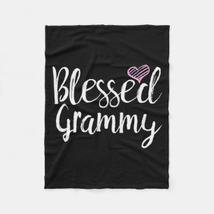 Blessed Grammy - Grandma  Fleece Blanket