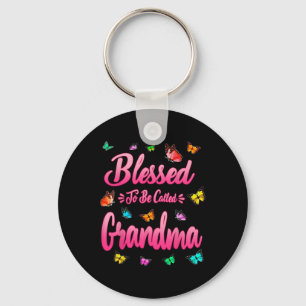 Blessed Grandma Shirt For Women Cute Mothers Day G Keychain