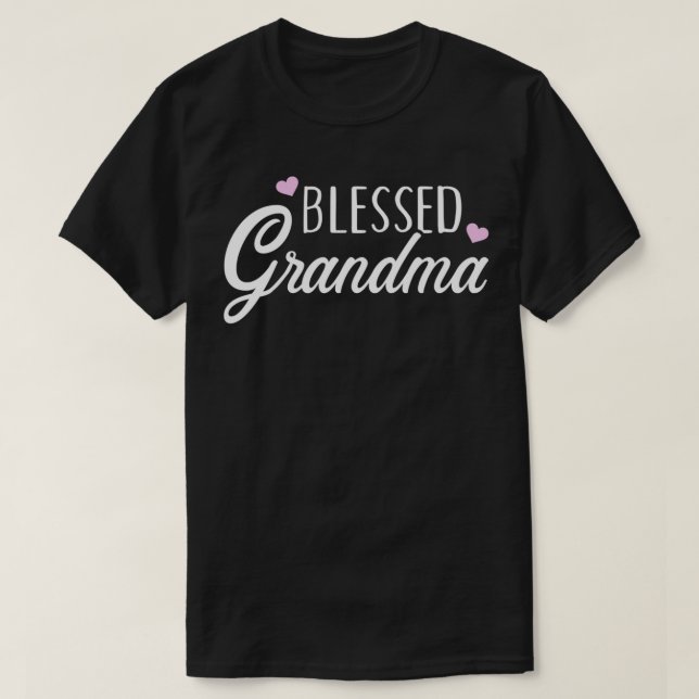 Blessed Grandma  T-Shirt (Design Front)