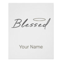 Blessed Halo Religious Design For Christian Gift