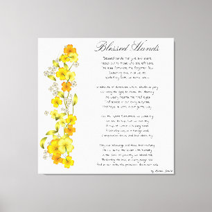 Blessed Hands Canvas Print