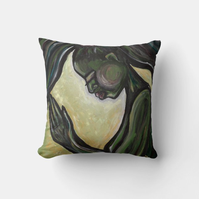 Blessed & Highly Favored Pillow (Front)