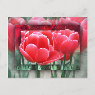Blessed is She Postcard