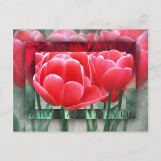 Blessed is She Postcard