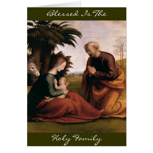 blessed is the holy family (Front)