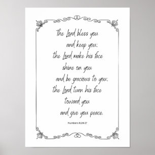 Blessed is the one who trusts in the Lord. Poster