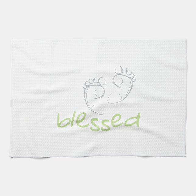 Blessed Kitchen Towel (Horizontal)