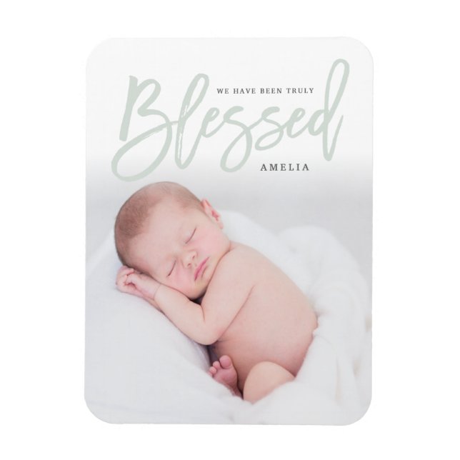 BLESSED-LEAF MAGNET (Vertical)