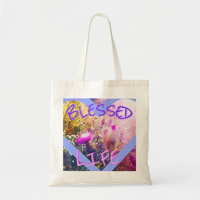 BLESSED LIFE TOTE BAG (Front)