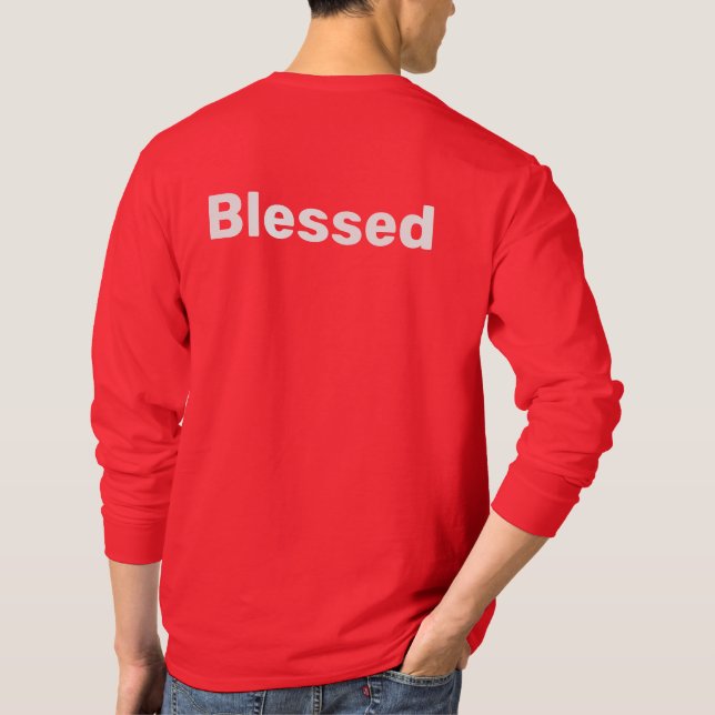 BLESSED Logo  T-Shirt (Back)