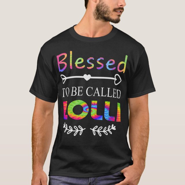 Blessed Lolli Womens Blessed To Be Called Lolli Mo T-Shirt (Front)