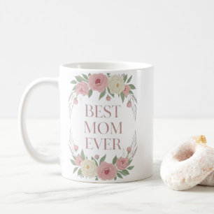 Blessed Mama Ever, Mug Floral Script Mother Mug