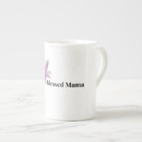 Blessed Mama Floral Coffee Mug