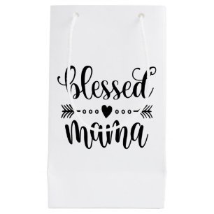 Blessed Mama Mother's Day Quote Gift Bag