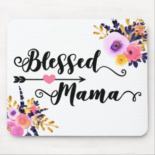Blessed Mama Mouse Pad