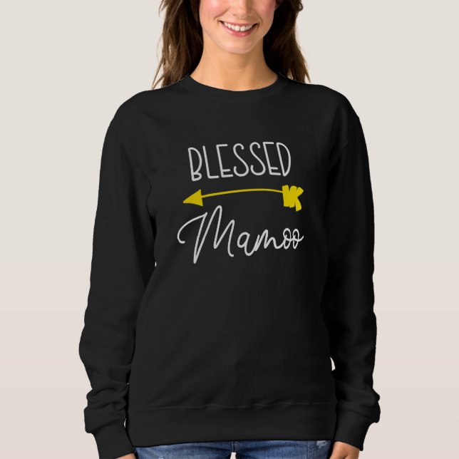 Blessed Mamoo Cute Cool Sweatshirt (Front)
