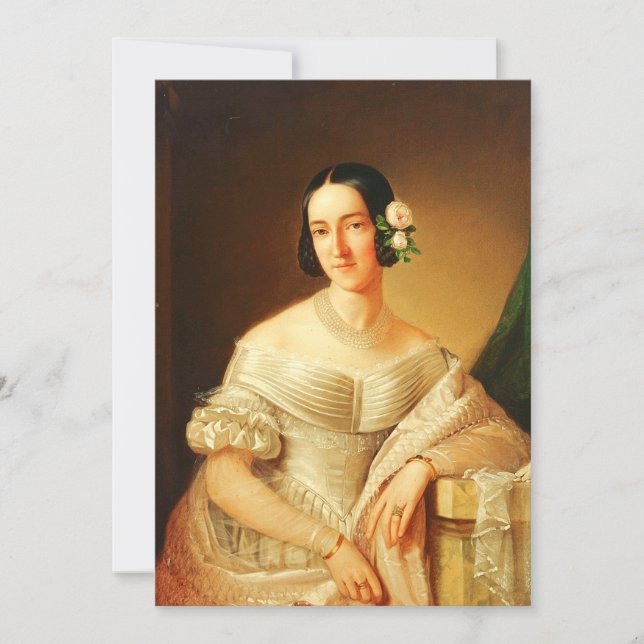 Blessed Maria Cristina of Savoy Invitation (Front)