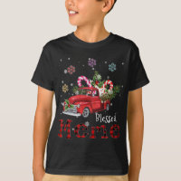 Blessed Meme Christmas Red Truck Gift For Grandma