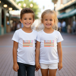 Blessed, Mercy, Redeemed, Loved & Worship Toddler T-shirt