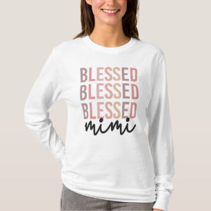 Blessed Mimi Gifts for Mimi Grandma T-Shirt