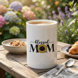 Blessed Mom  Bone China Mug
