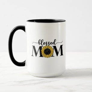 Blessed Mom. Gift idea.  Mug