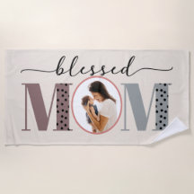 Blessed Mom Personalized Photo